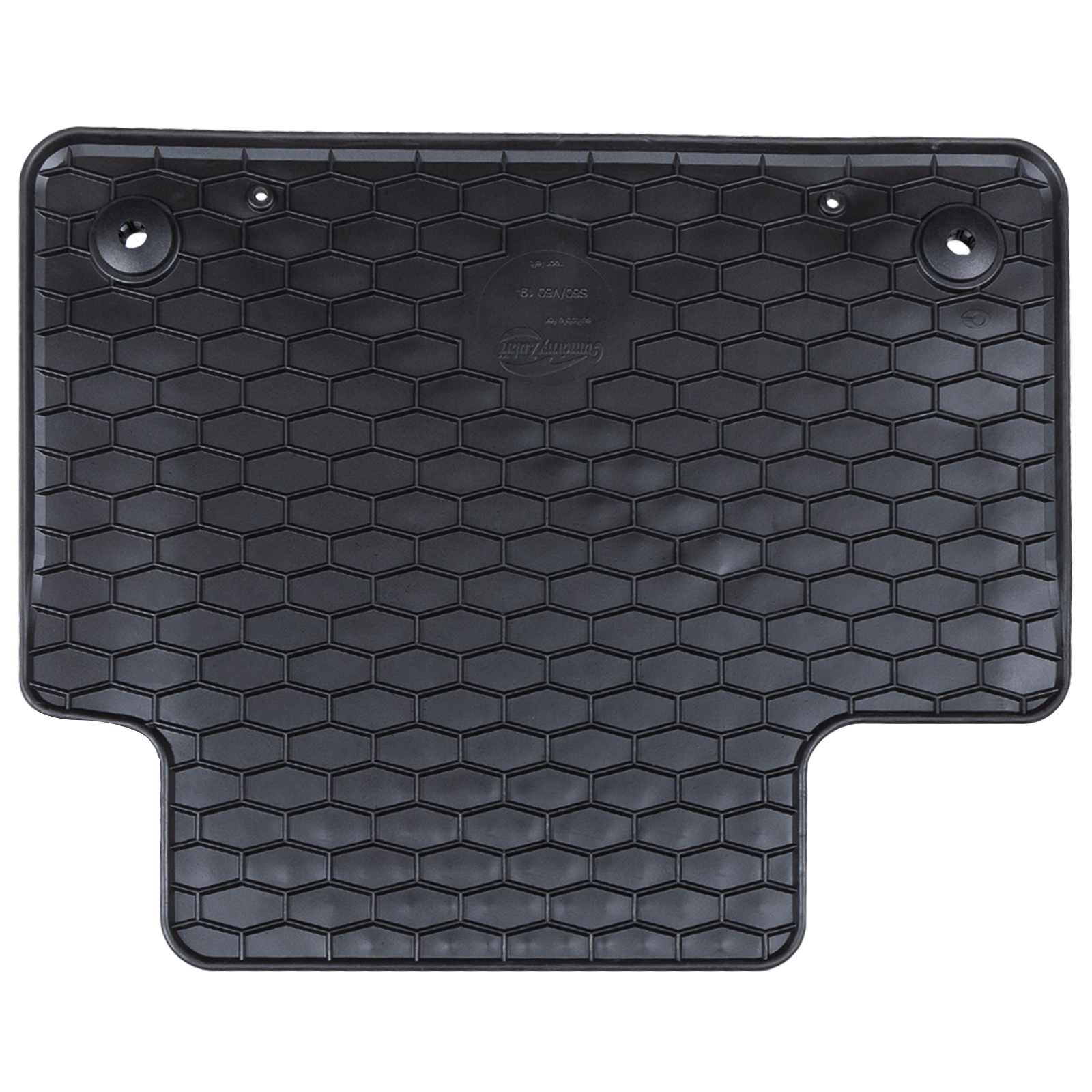 Πατάκι αυτοκινήτου 4 pcs Μαύρο Λάστιχο