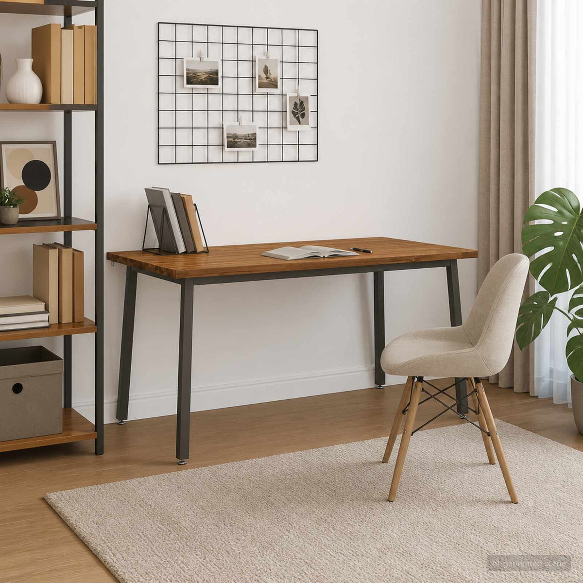 Τετράγωνο Τραπέζι Φαγητού 160 x 90 x 75 cm Στερεό Ξύλο Ακακίας - Pakobazaar