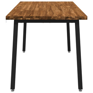 Τετράγωνο Τραπέζι Φαγητού 160 x 90 x 75 cm Στερεό Ξύλο Ακακίας - Pakobazaar