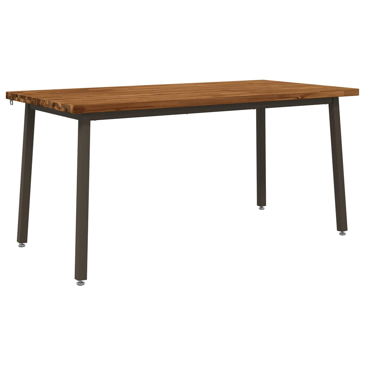 Τετράγωνο Τραπέζι Φαγητού 160 x 90 x 75 cm Στερεό Ξύλο Ακακίας - Pakobazaar