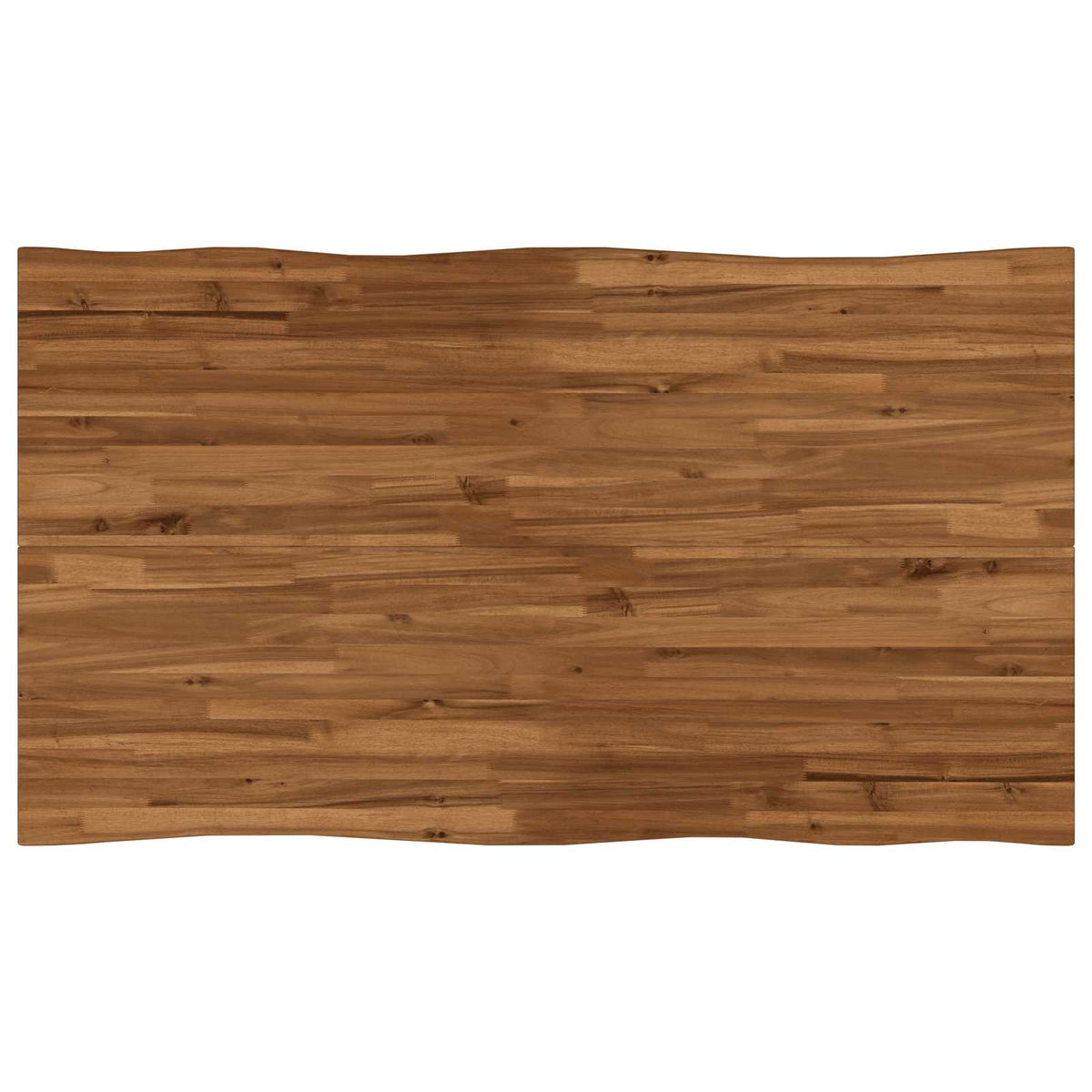 Τραπέζι Φαγητού με Ζωντανό Χείλος 140 x 70 x 75 cm Φυσικό
