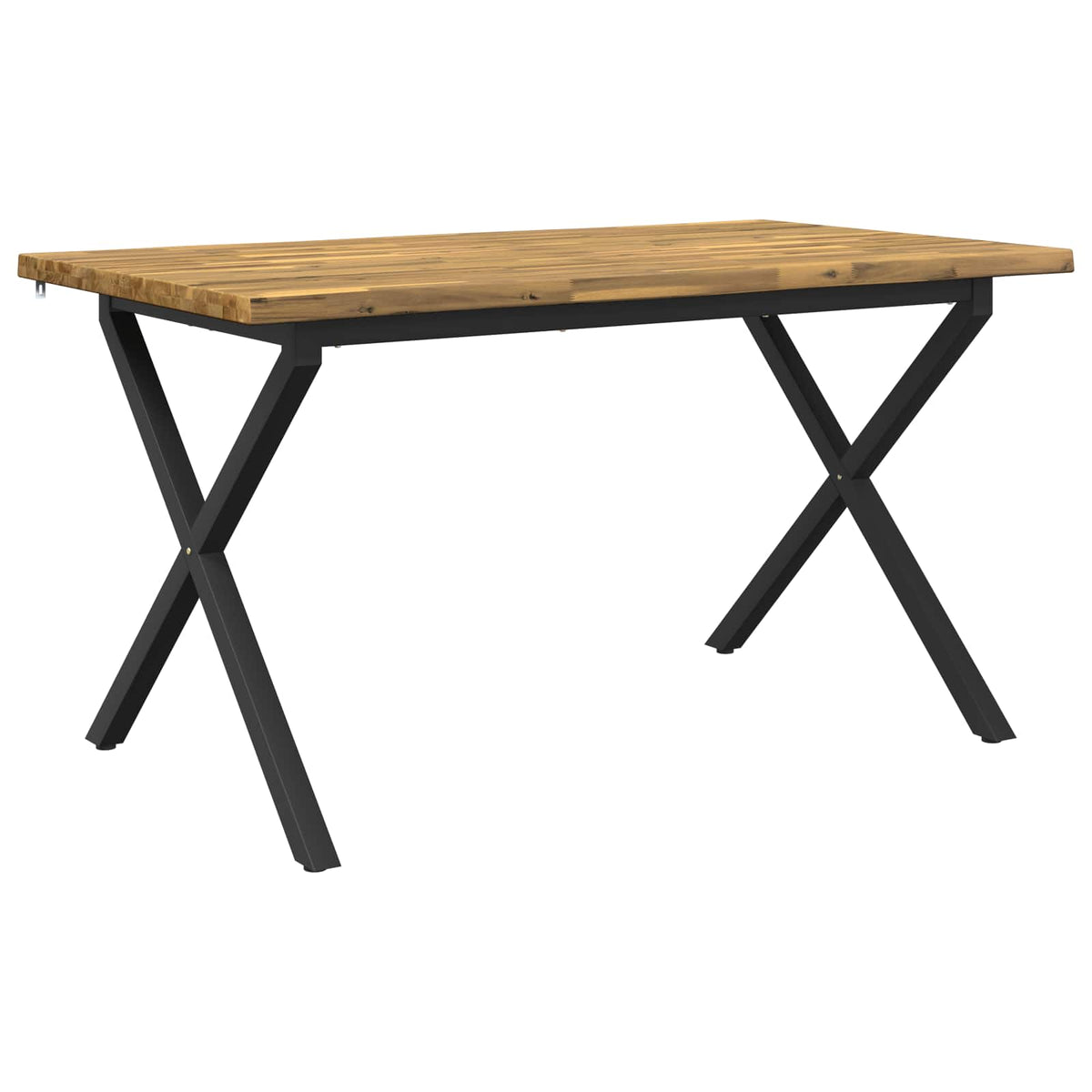 Τραπέζι Φαγητού με Ζωντανό Χείλος 140 x 70 x 75 cm - Pakobazaar