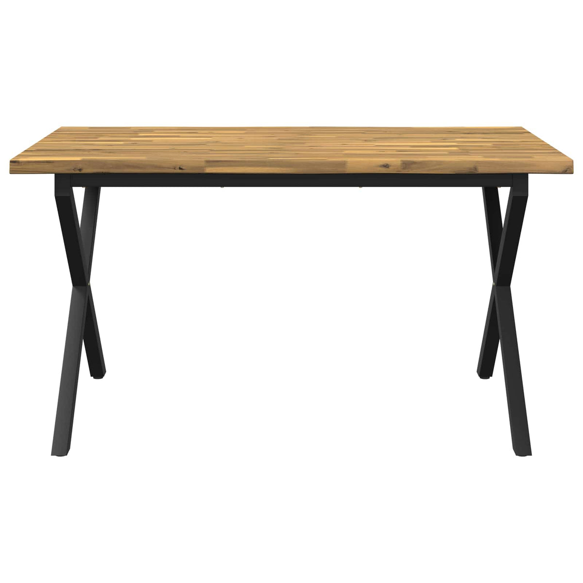 Τραπέζι Φαγητού με Ζωντανό Χείλος 140 x 70 x 75 cm - Pakobazaar