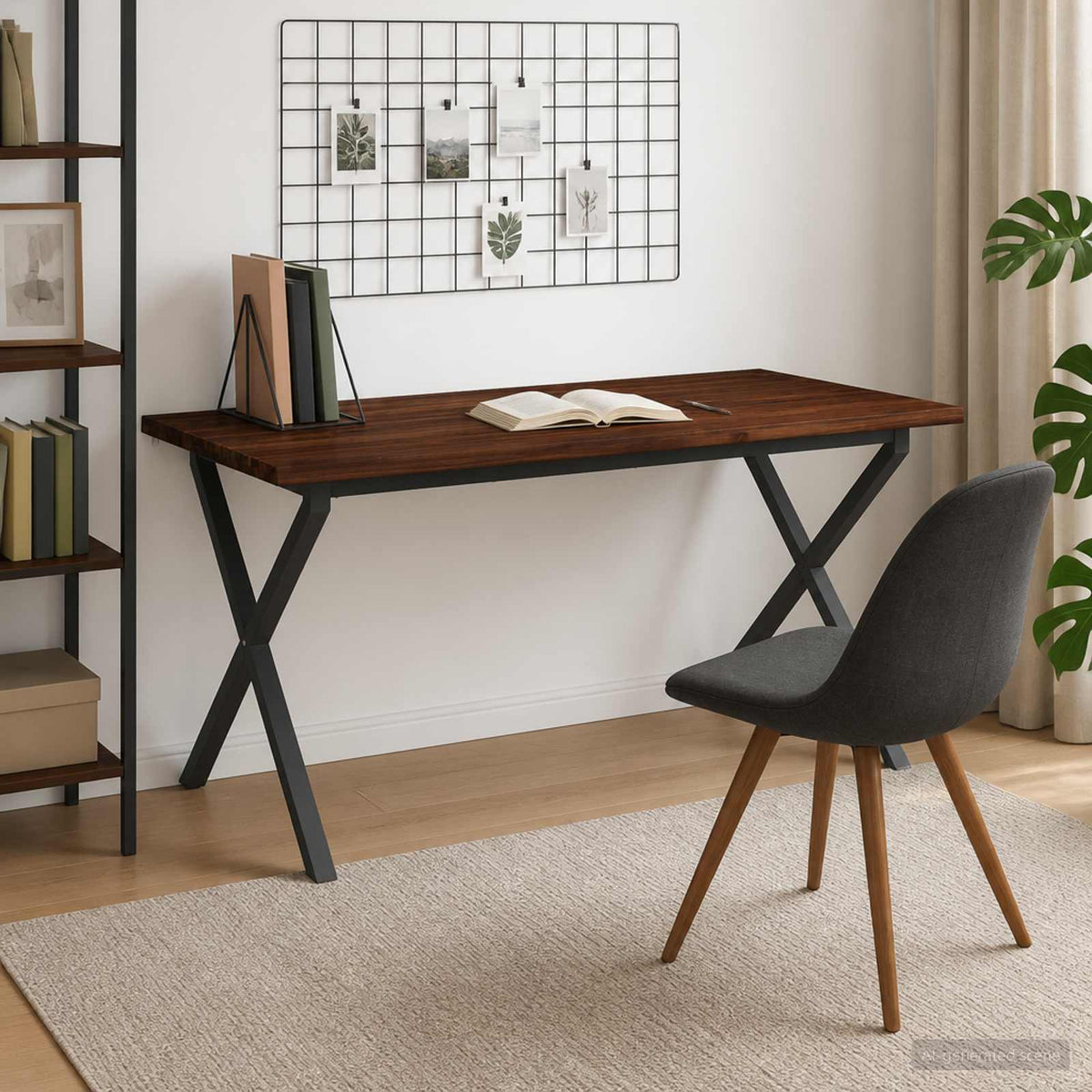 Τραπέζι Φαγητού με Ζωντανό Χείλος 160 x 80 x 75 cm - Pakobazaar