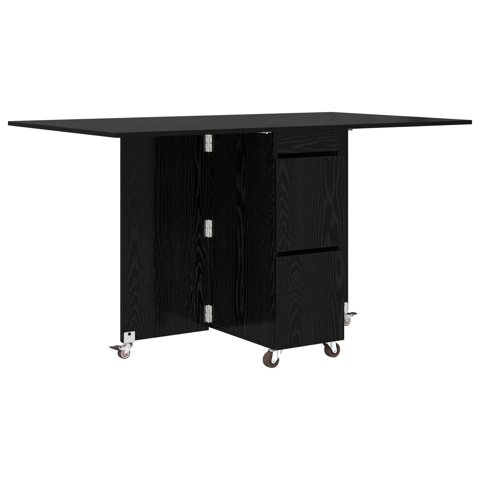 Τραπέζι φαγητού 2 pcs 140 x 80 x 77 cm Επεξεργασμένο Ξύλο - Pakobazaar