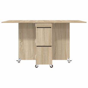 Τραπέζι φαγητού 2 pcs 140 x 80 x 77 cm Επεξεργασμένο Ξύλο - Pakobazaar