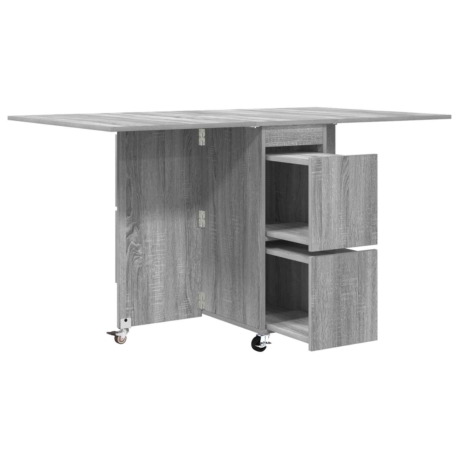 Τραπέζι φαγητού 2 pcs 140 x 80 x 77 cm Επεξεργασμένο Ξύλο - Pakobazaar