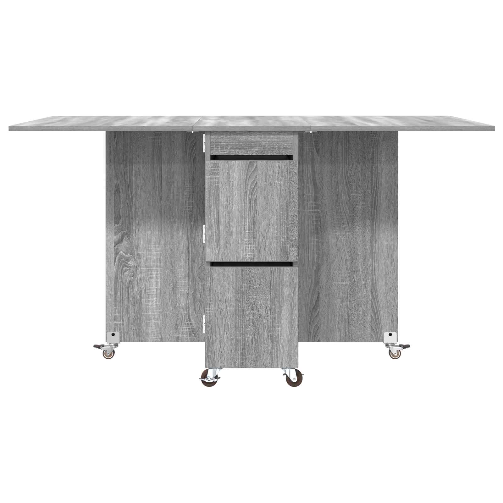 Τραπέζι φαγητού 2 pcs 140 x 80 x 77 cm Επεξεργασμένο Ξύλο - Pakobazaar