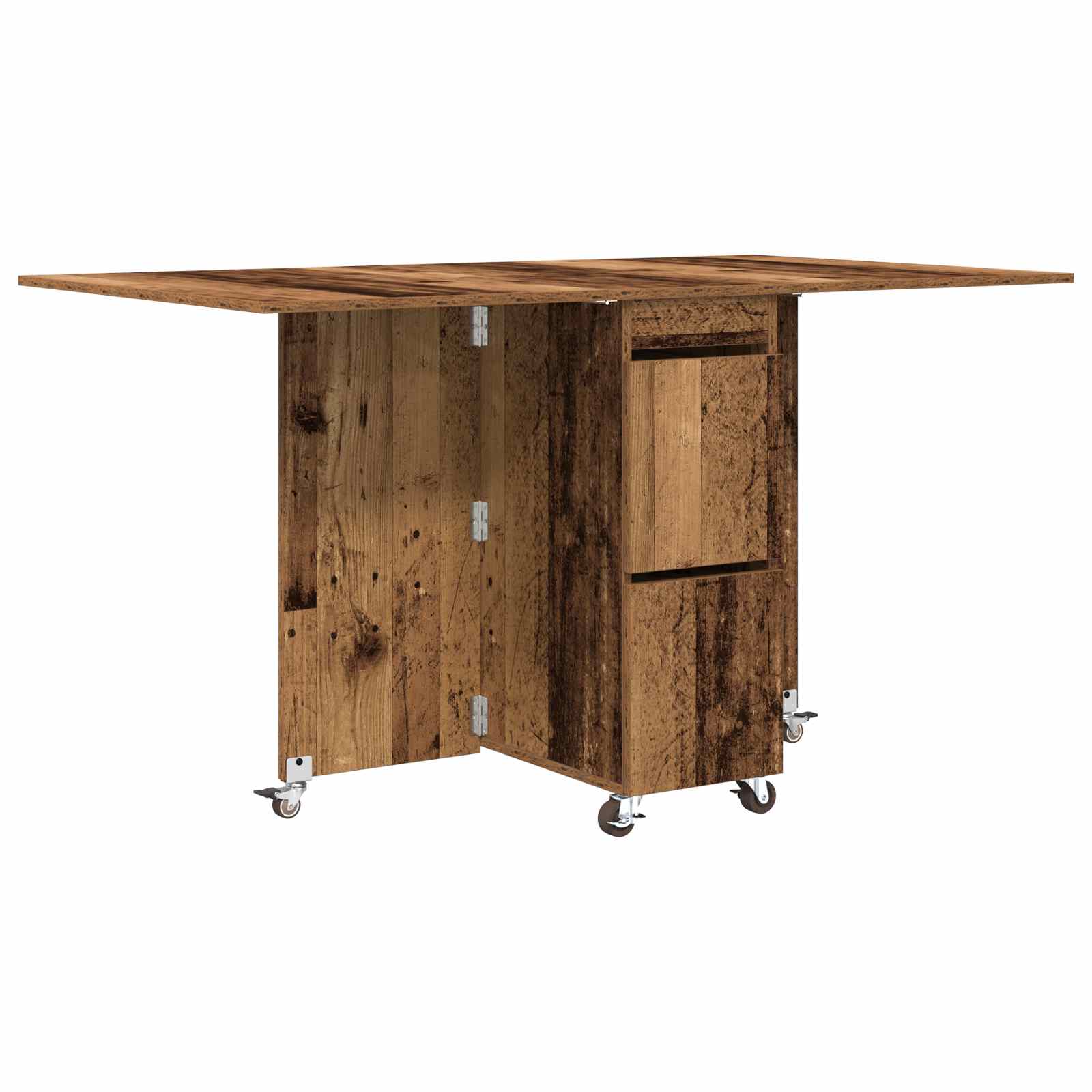 Τραπέζι φαγητού 2 pcs 140 x 80 x 77 cm Επεξεργασμένο Ξύλο - Pakobazaar