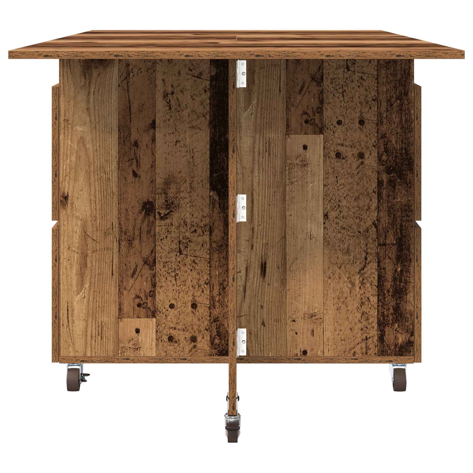 Τραπέζι φαγητού 2 pcs 140 x 80 x 77 cm Επεξεργασμένο Ξύλο - Pakobazaar
