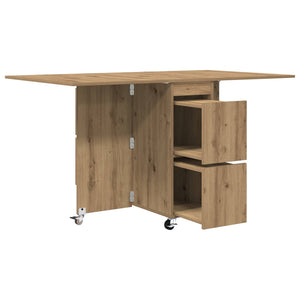 Τραπέζι φαγητού 2 pcs 140 x 80 x 77 cm Επεξεργασμένο Ξύλο - Pakobazaar