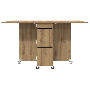 Τραπέζι φαγητού 2 pcs 140 x 80 x 77 cm Επεξεργασμένο Ξύλο - Pakobazaar