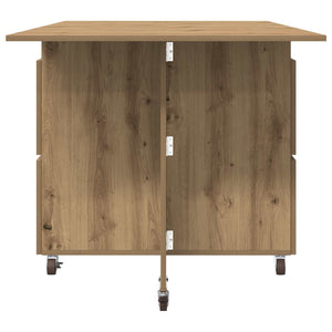 Τραπέζι φαγητού 2 pcs 140 x 80 x 77 cm Επεξεργασμένο Ξύλο - Pakobazaar