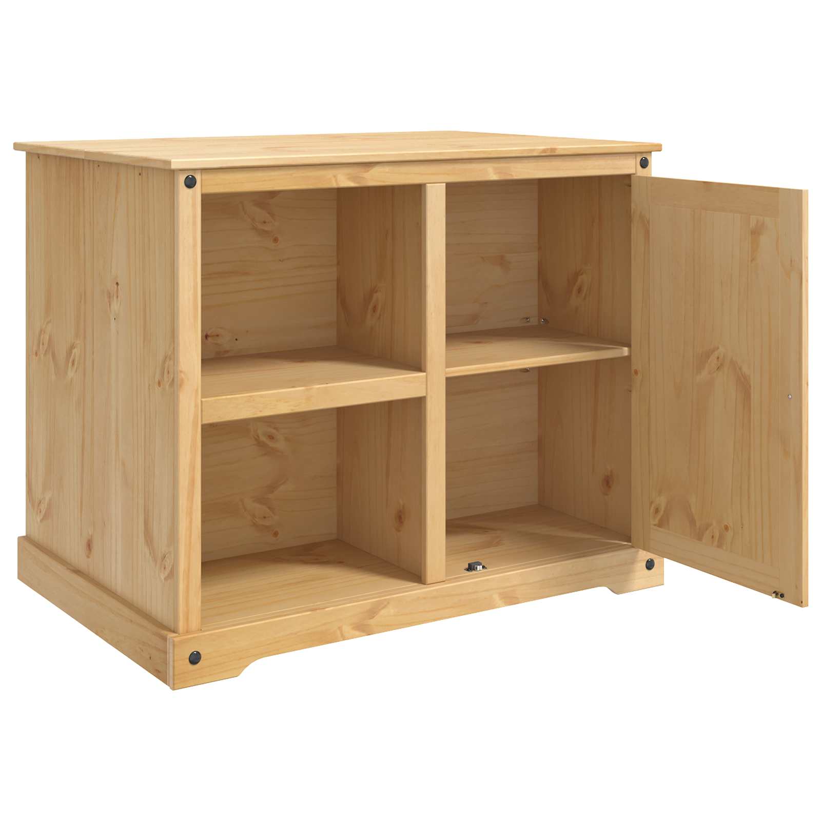 Καρότσι Κουζίνας 2 pcs Κερί Μέλι 112 x 77 x 91,5 cm Μασίφ Πεύκο - Pakobazaar