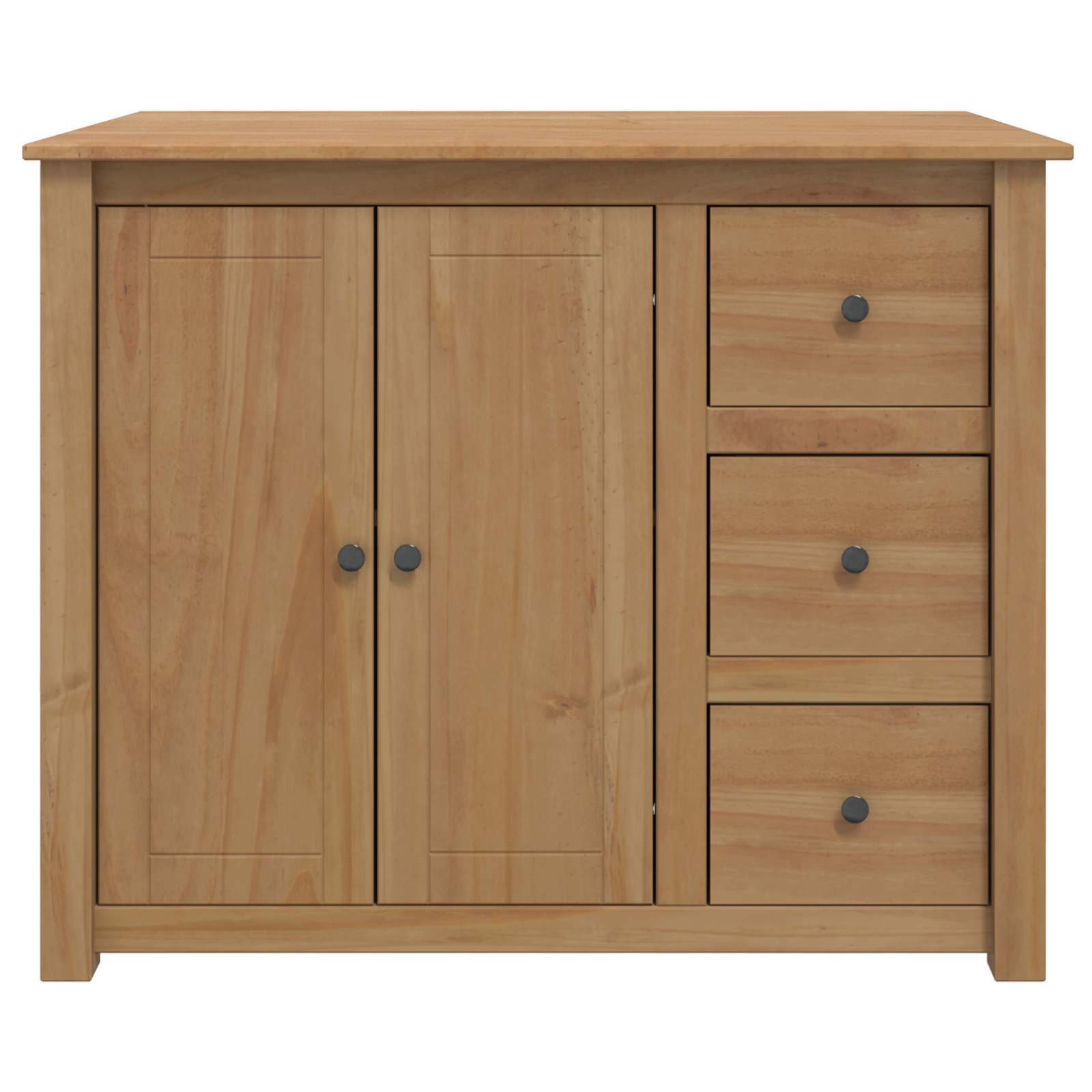 Καρότσι Κουζίνας PANAMA 2 pcs Κερί Μέλι 112 x 77 x 90 εκ - Pakobazaar