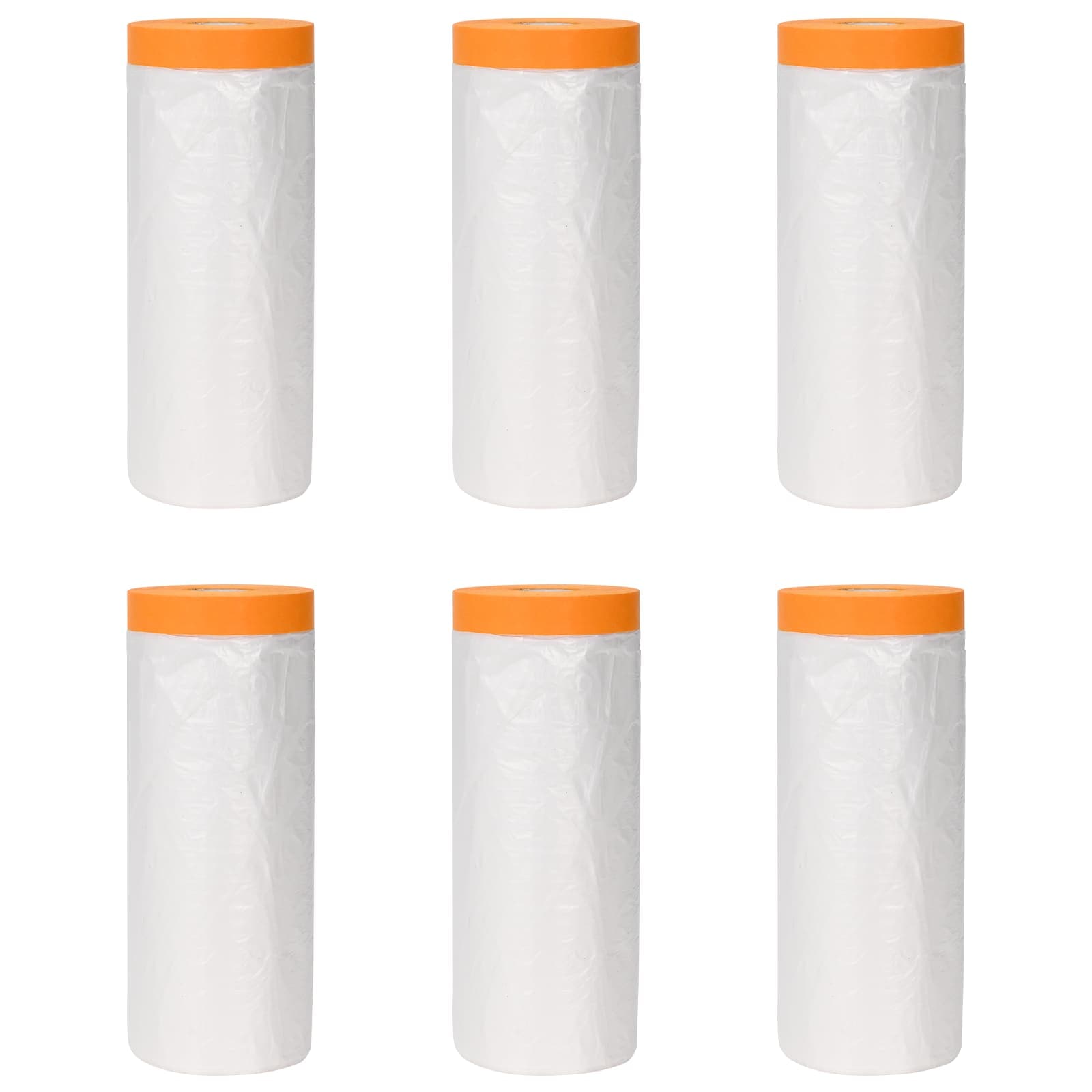 Φύλλο σκόνης με κολλητική ταινία 6 pcs Διαφανές 240 x 2000 εκ. - Pakobazaar