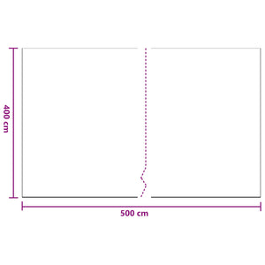 Φύλλο σκόνης 12 pcs Διαφανές 400 x 500 cm HDPE - Pakobazaar