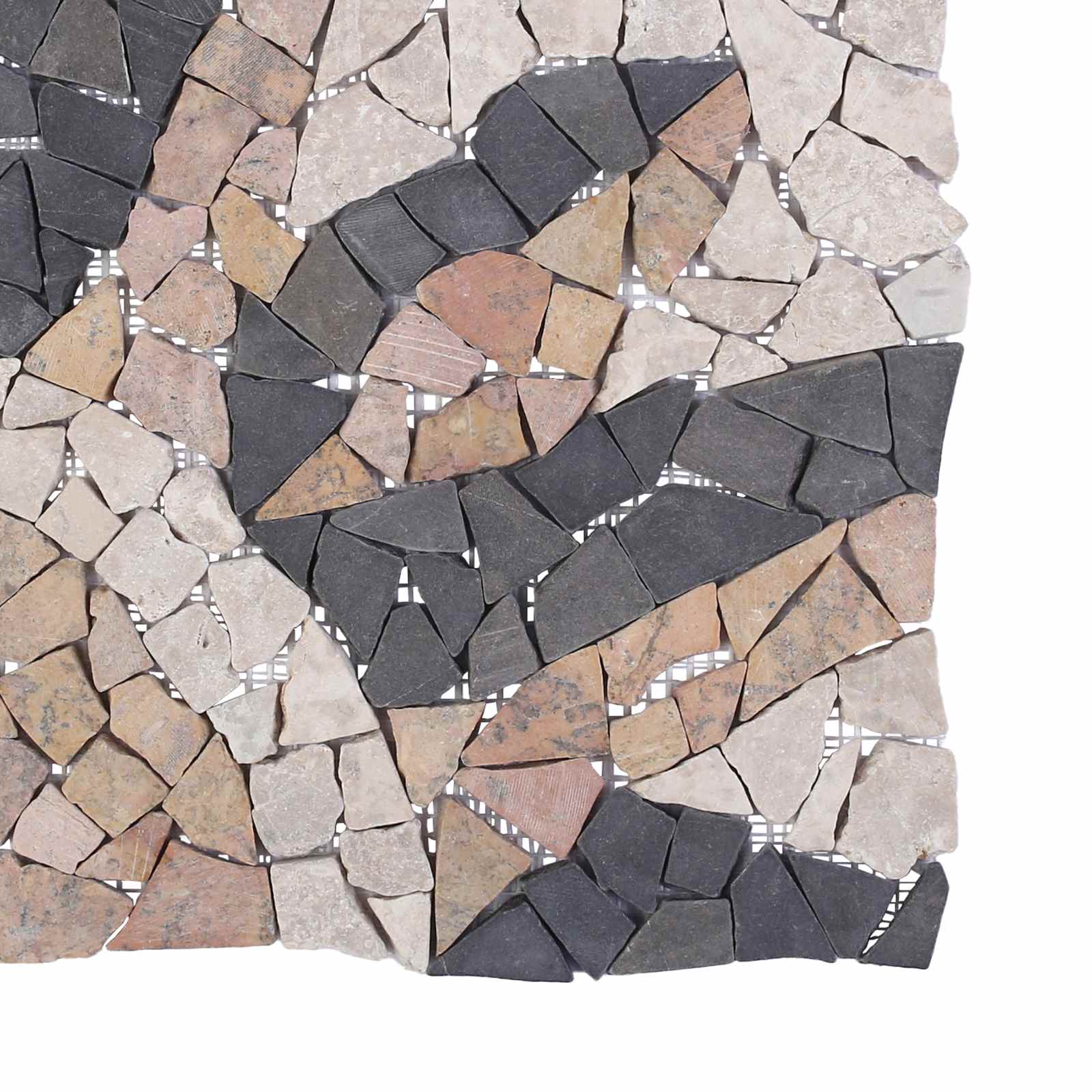 Μωσαϊκά Πλακάκια Ήλιος Πολύχρωμο 120 x 120 cm Μάρμαρο