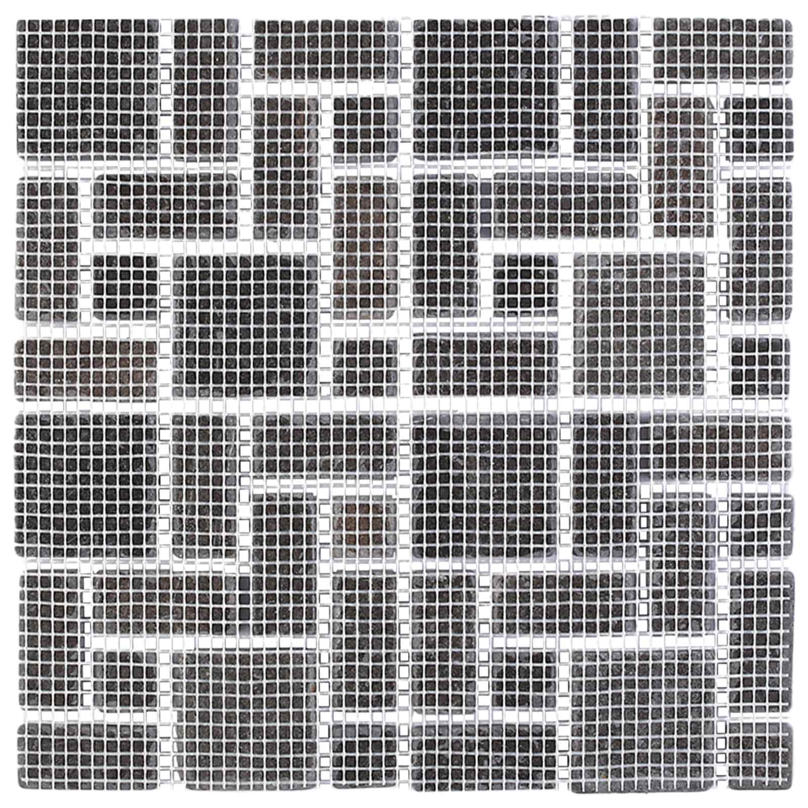 Πλακίδια Μωσαϊκού Γκρι 30 x 30 cm Μάρμαρο