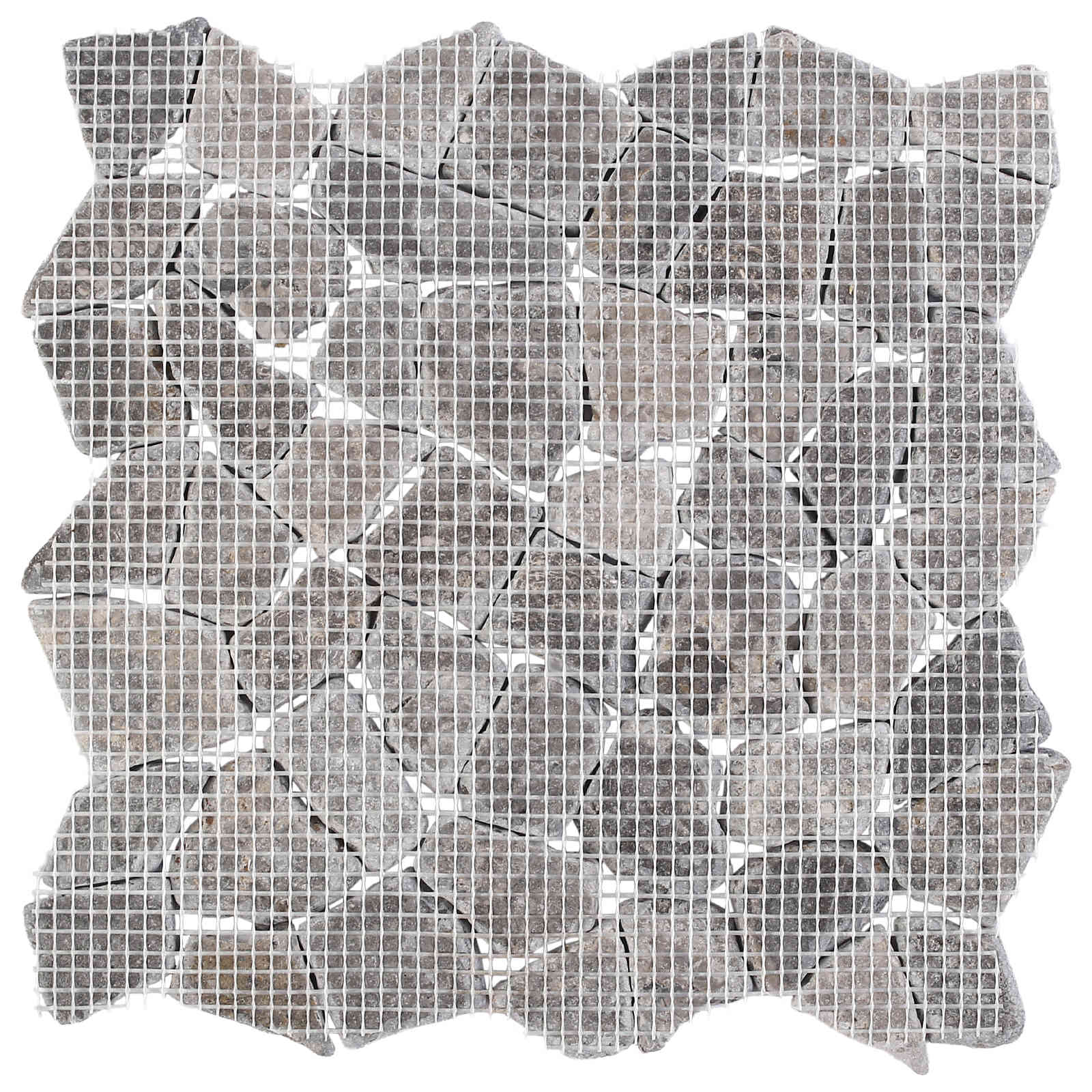 Πλακίδια Μωσαϊκού Ανοιχτό γκρι 30 x 30 cm Μάρμαρο