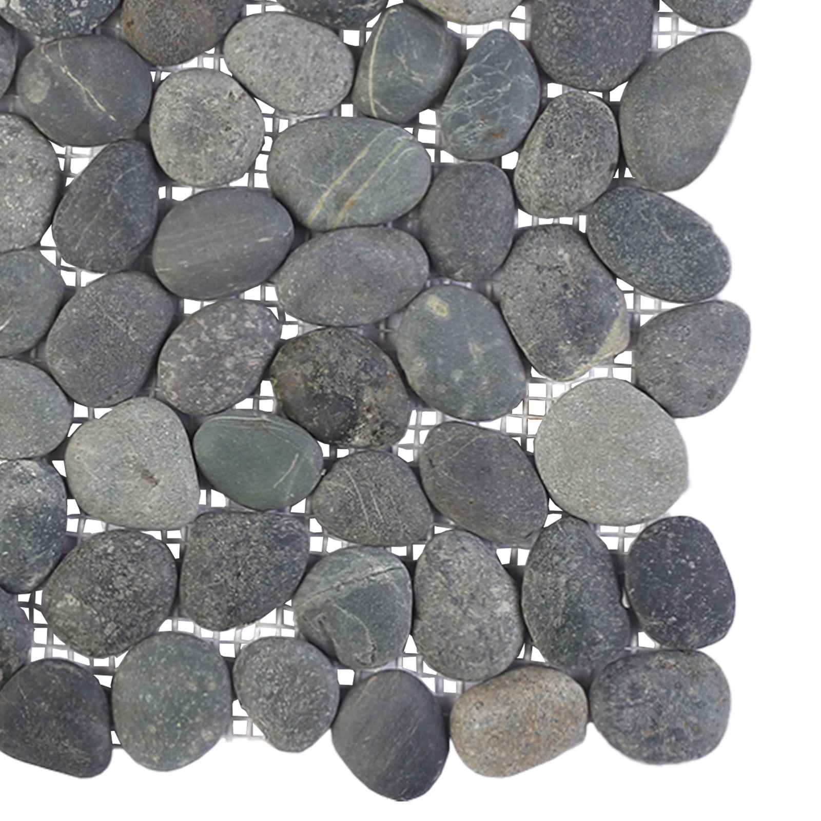 Πέτρες Pebble Γκρι 30 x 30 cm Πέτρες Ποταμού