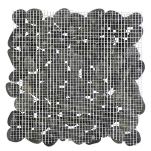 Πέτρες Pebble Γκρι 30 x 30 cm Πέτρες Ποταμού