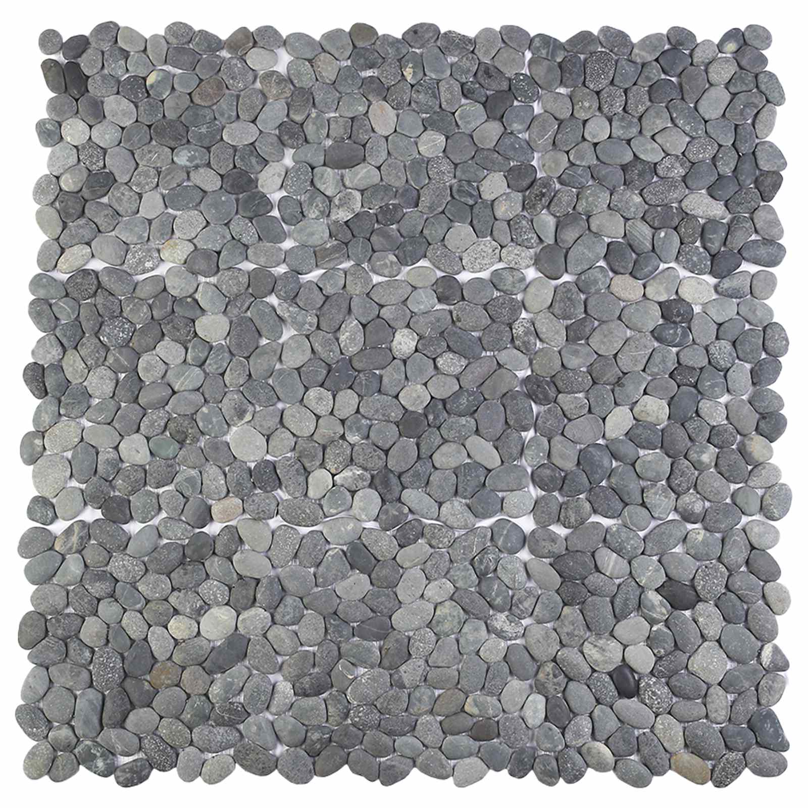 Πέτρες Pebble Γκρι 30 x 30 cm Πέτρες Ποταμού