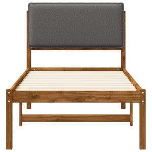 Σκελετός Κρεβατιού με Επενδεδυμένο Κεφαλάρι