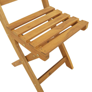 Καρέκλες εξωτερικής βεράντας 8 pcs Φυσικό 40 x 42 x 85 εκ - Pakobazaar