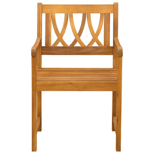 Εξωτερικός πάγκος 4 pcs Φυσικό 56 x 55,5 x 90 εκ. - Pakobazaar