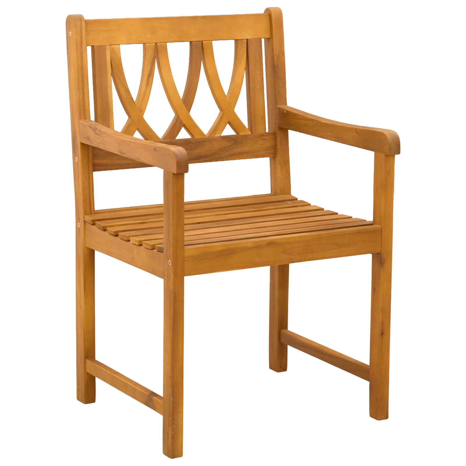 Εξωτερικός πάγκος 6 pcs Φυσικό 56 x 55,5 x 90 εκ. - Pakobazaar
