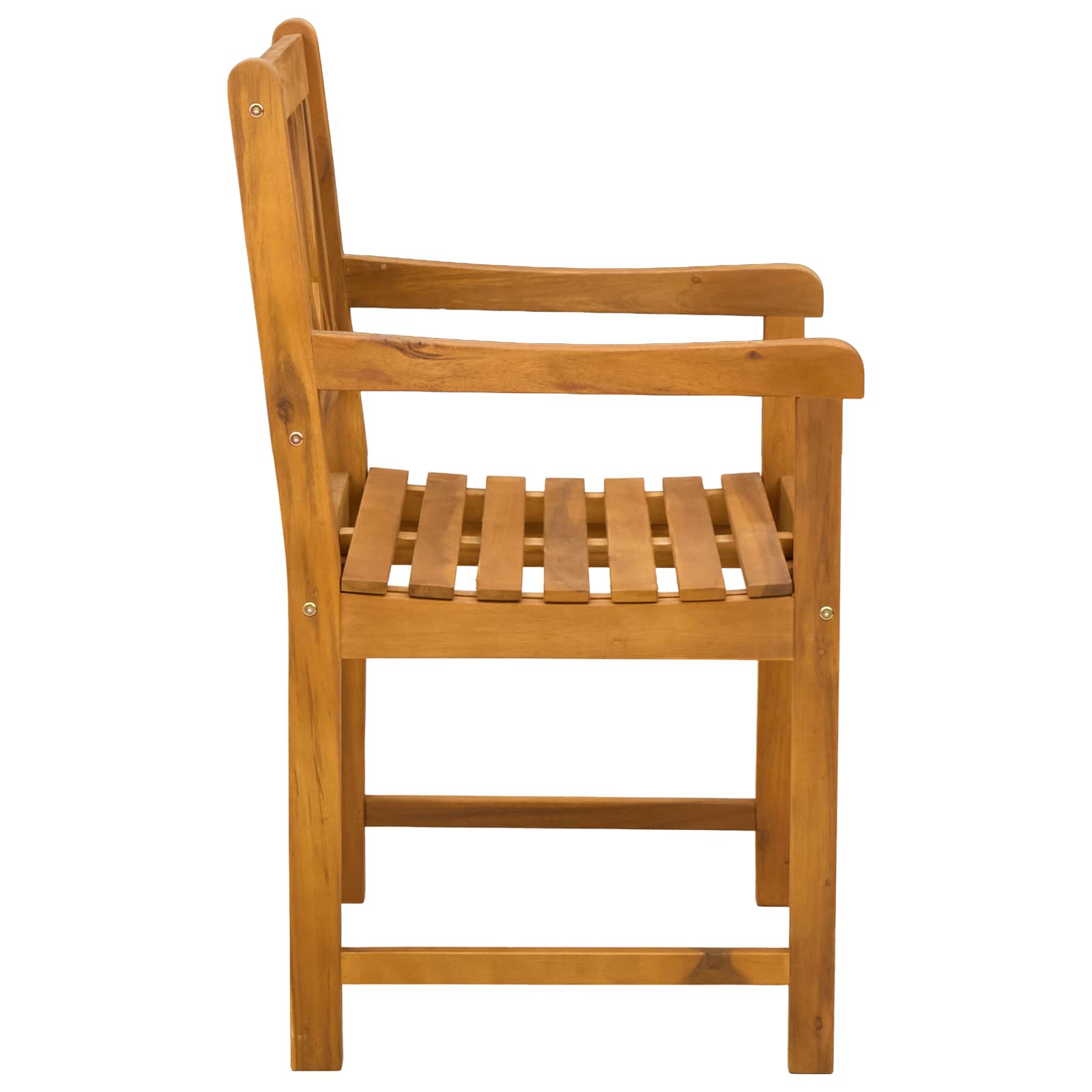 Εξωτερικός πάγκος 6 pcs Φυσικό 56 x 55,5 x 90 εκ. - Pakobazaar