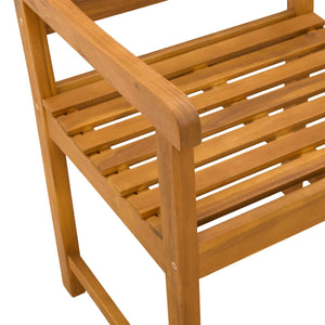 Εξωτερικός πάγκος 8 pcs Φυσικό 56 x 55,5 x 90 εκ. - Pakobazaar