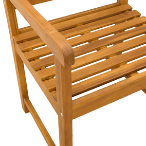 Εξωτερικός πάγκος 4 pcs Φυσικό 56 x 55,5 x 90 εκ. - Pakobazaar