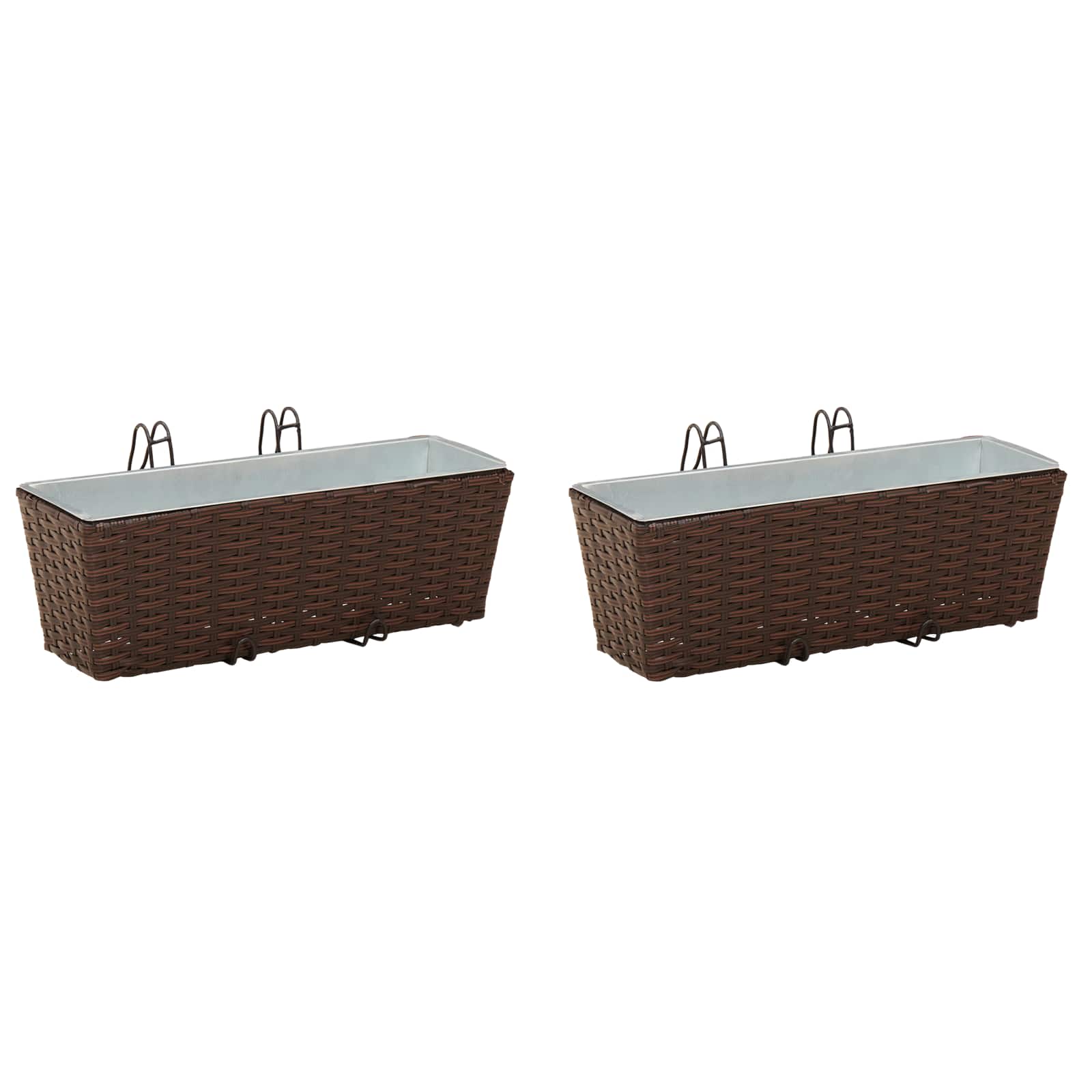 Ραφήνα 2 pcs 50 x 17 x 17 εκ Μέταλλο