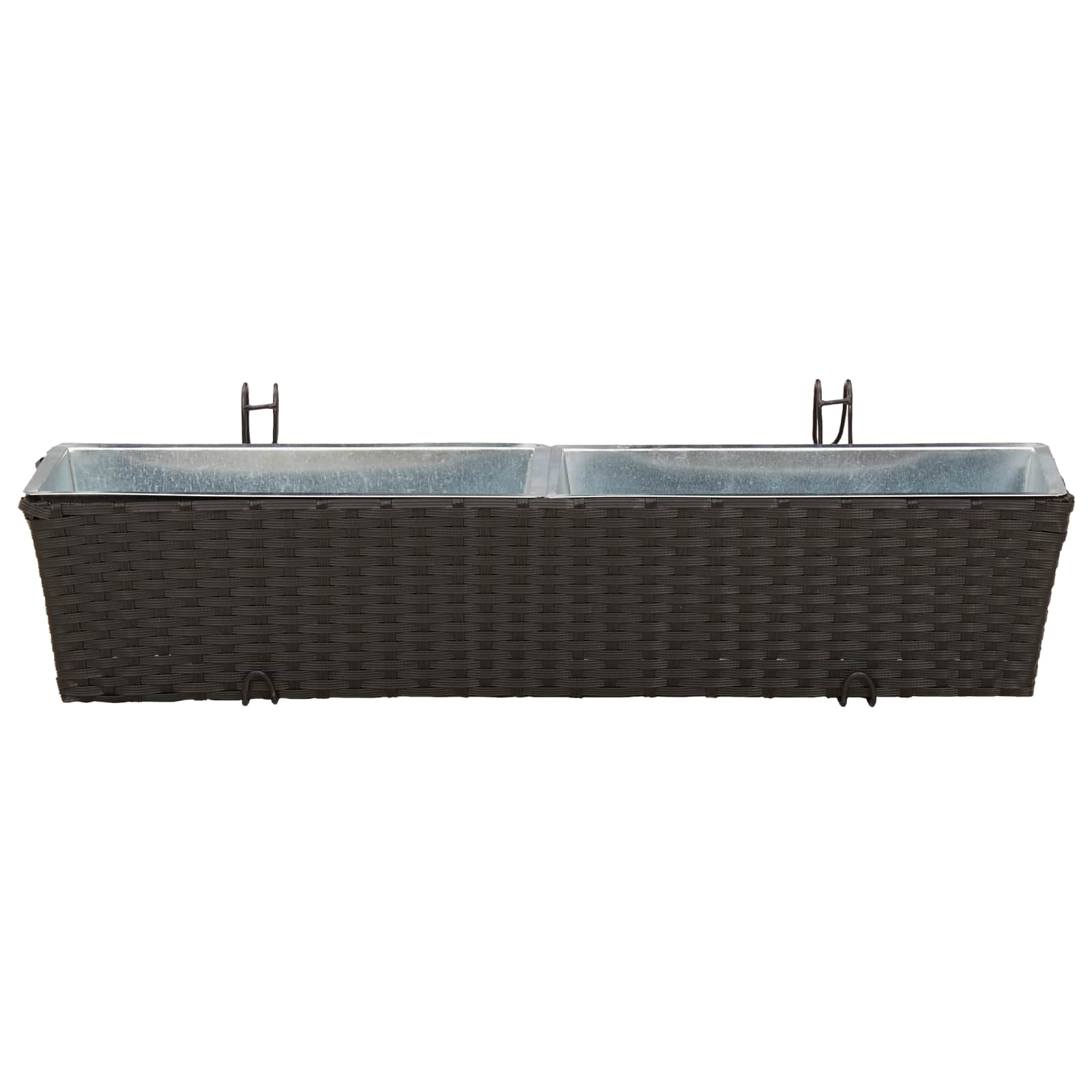 Ραφήνα 2 pcs 80 x 17 x 17 εκ Μέταλλο