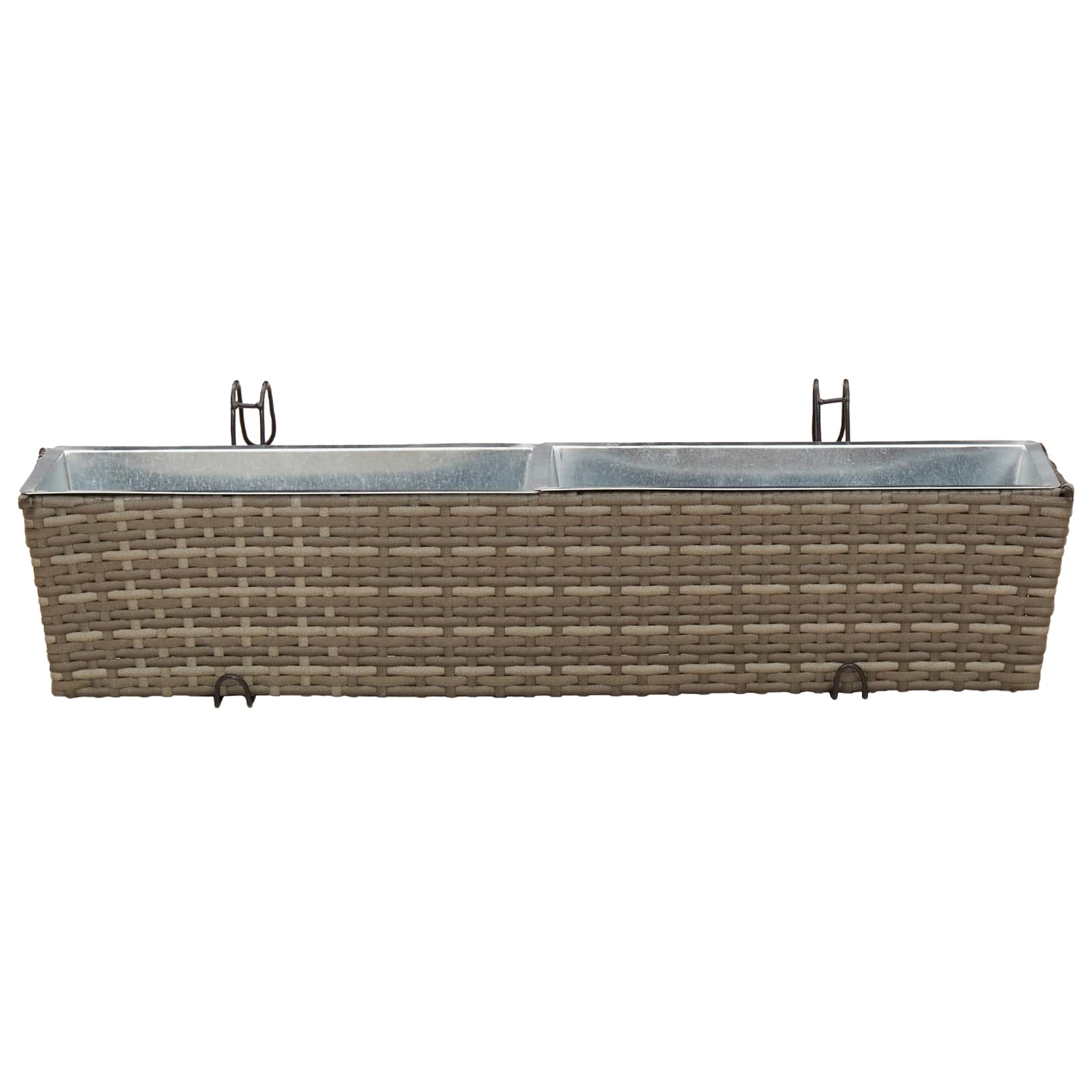 Ραφήνα 2 pcs 80 x 17 x 17 εκ Μέταλλο