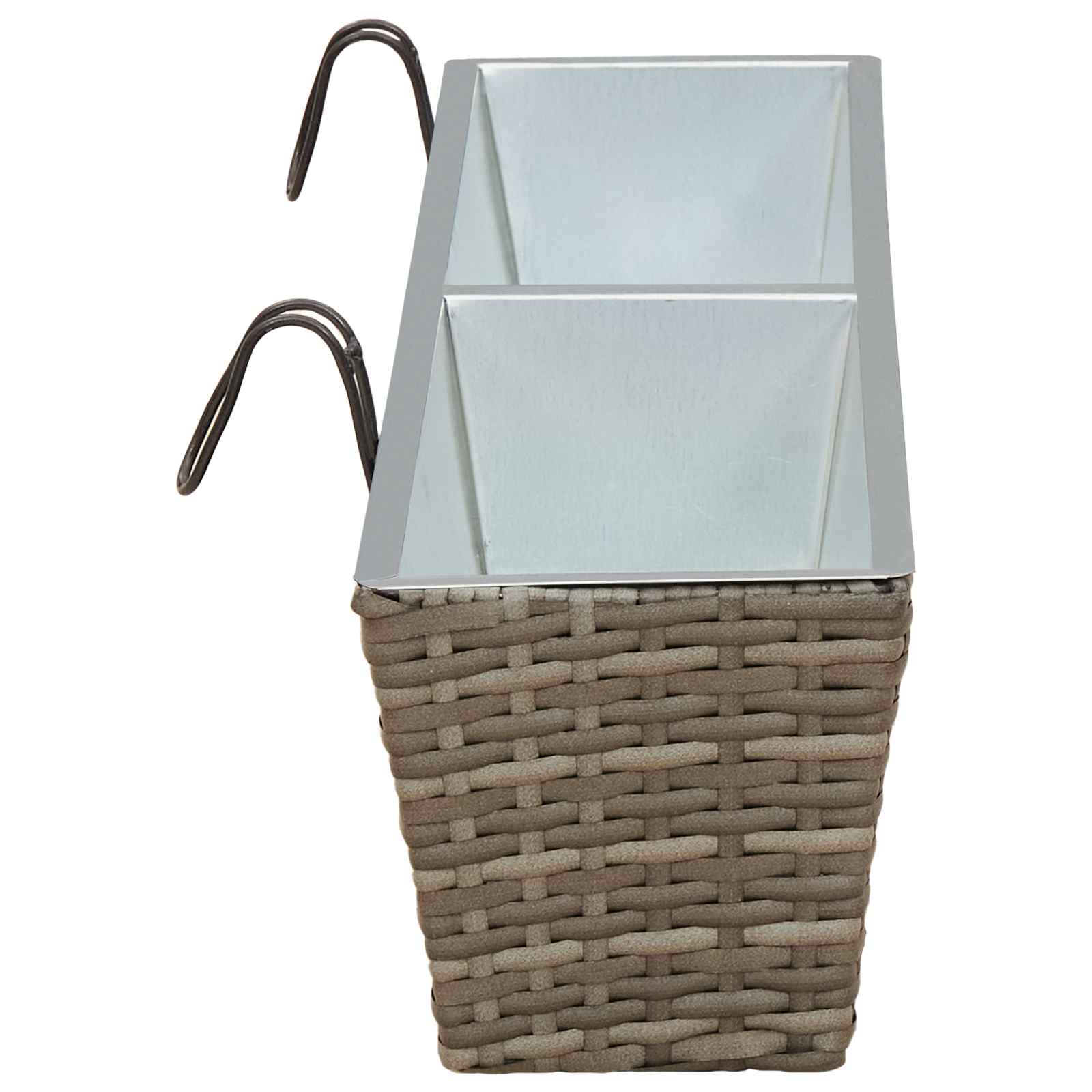 Ραφήνα 2 pcs 80 x 17 x 17 εκ Μέταλλο