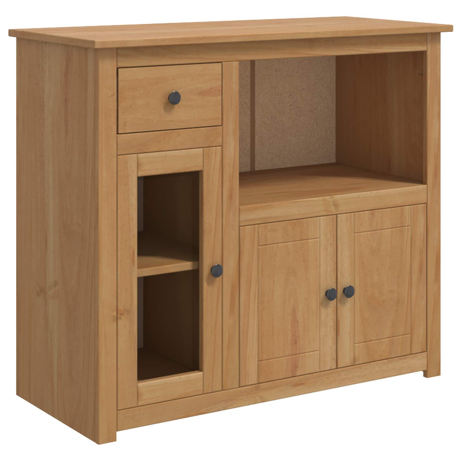 Μικροκύματα Κονσόλα PANAMA Κερί Μέλι 99.5 x 44 x 86.5 εκ. - Pakobazaar