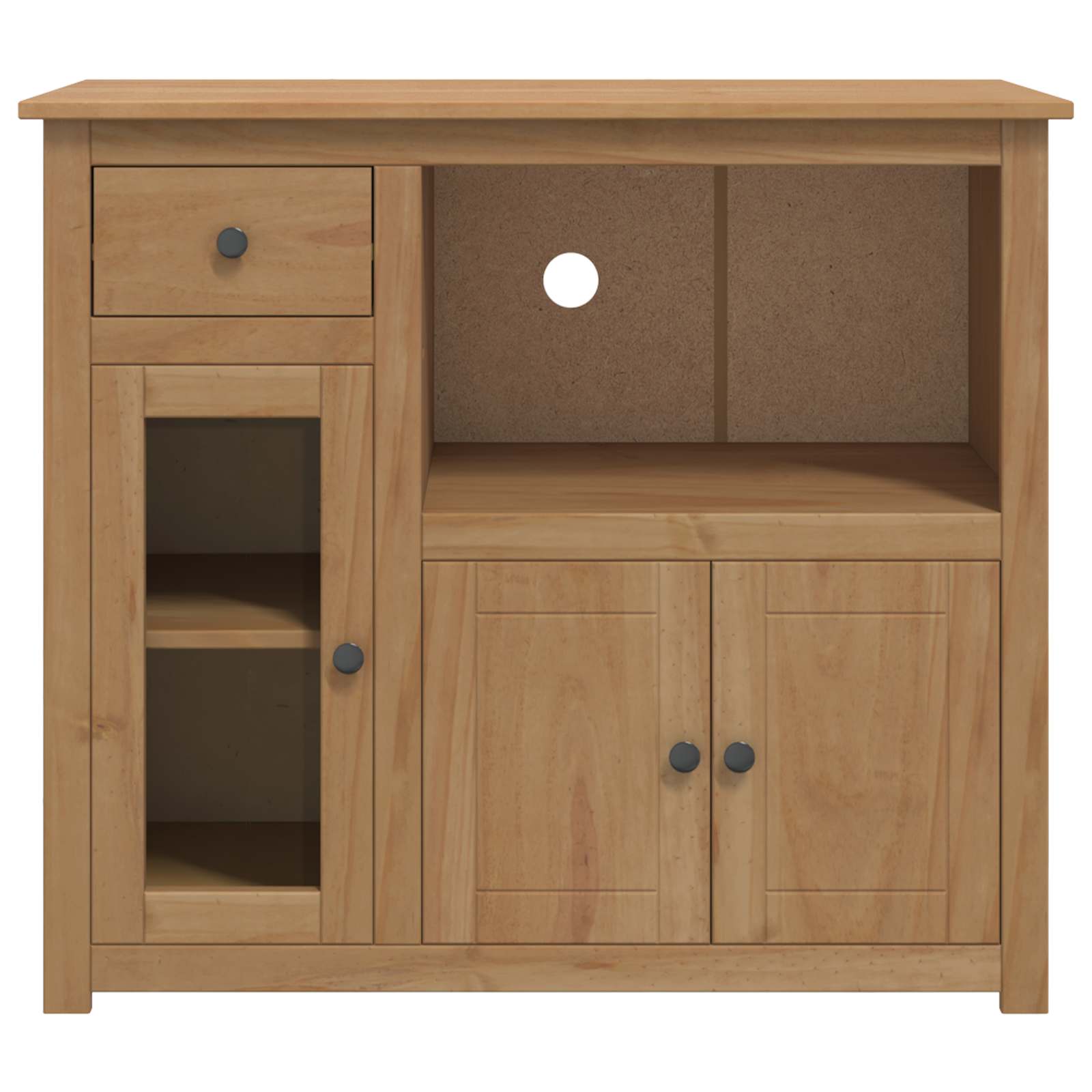 Μικροκύματα Κονσόλα PANAMA Κερί Μέλι 99.5 x 44 x 86.5 εκ. - Pakobazaar