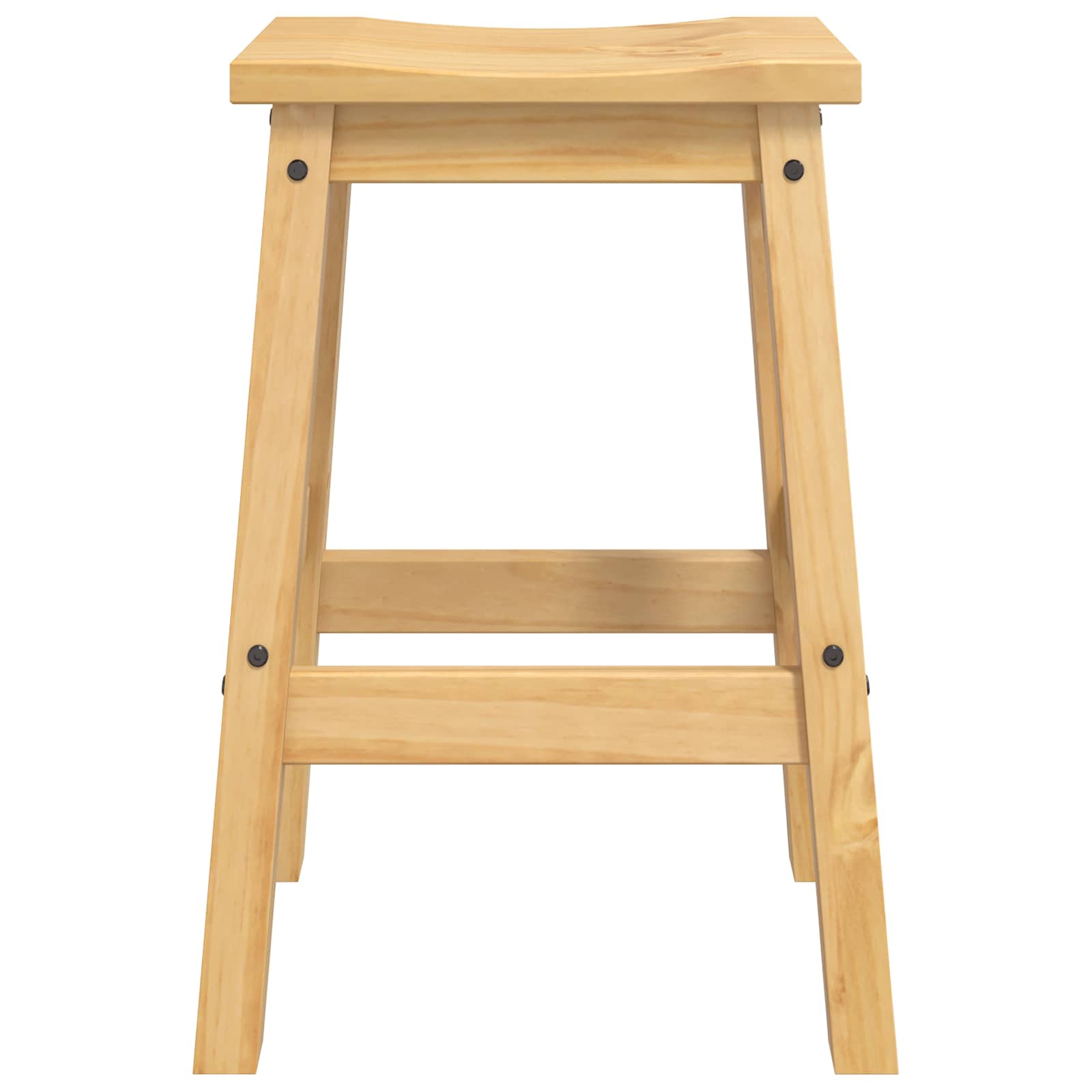 Μπαρ σκαμπό 2 pcs Κερί Μέλι 44 x 30 x 63 εκ. Μασίφ Πεύκο - Pakobazaar