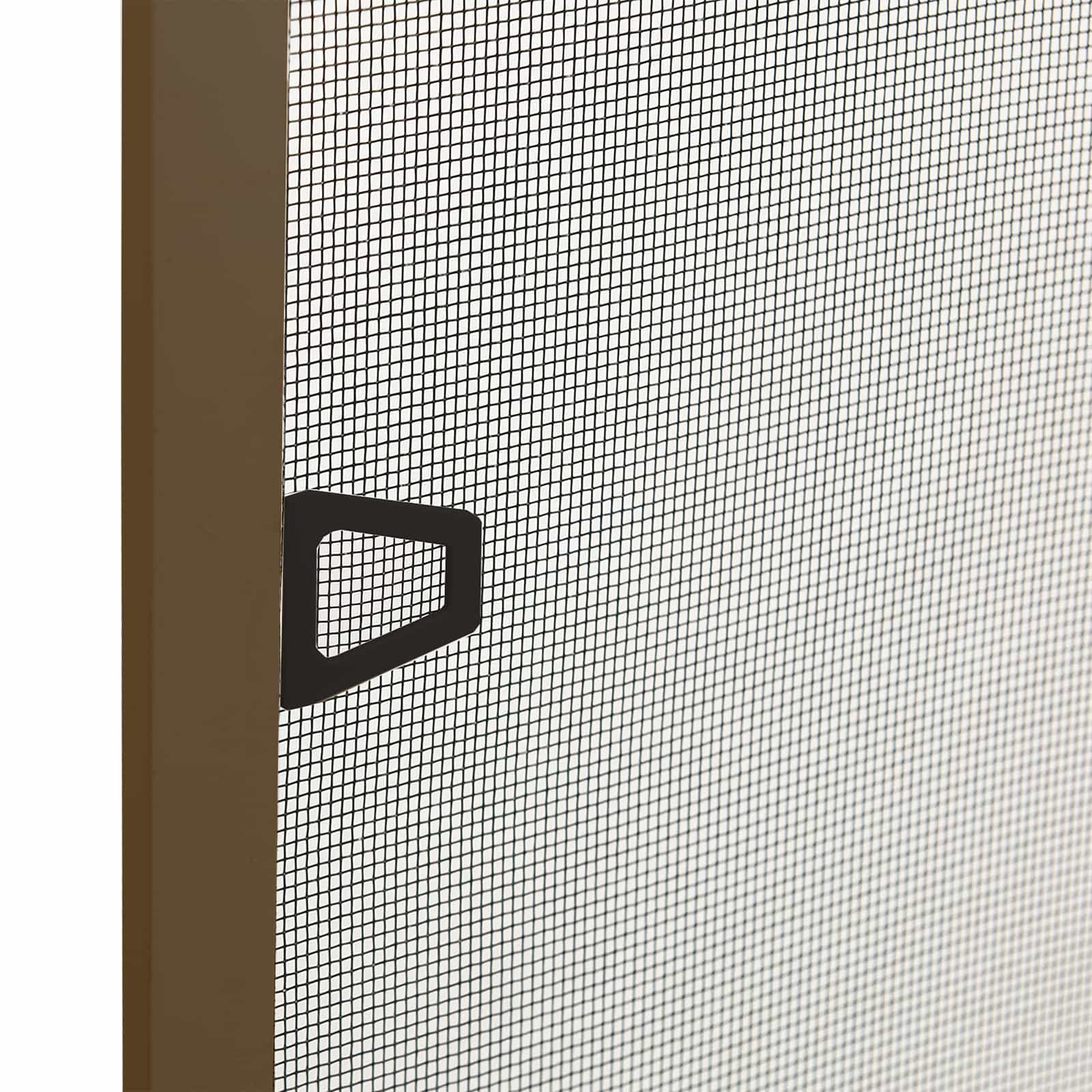 Σκηνίδα Εντόμων Για Παράθυρα Καφέ 120 x 140 cm - Pakobazaar