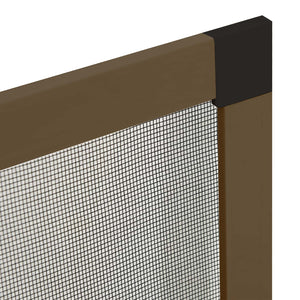Σκηνίδα Εντόμων Για Παράθυρα Καφέ 130 x 150 cm - Pakobazaar