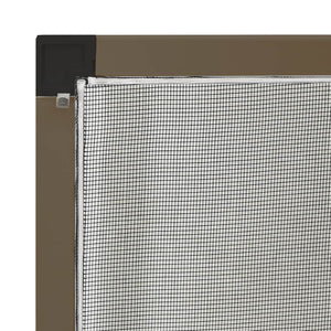 Σκηνίδα Εντόμων Για Παράθυρα Καφέ 130 x 150 cm - Pakobazaar