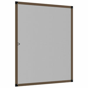 Σκηνίδα Εντόμων Για Παράθυρα Καφέ 130 x 150 cm - Pakobazaar