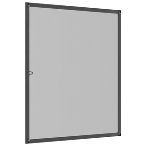Σκηνίδα Εντόμων Για Παράθυρα Ανθρακί 110 x 130 cm - Pakobazaar