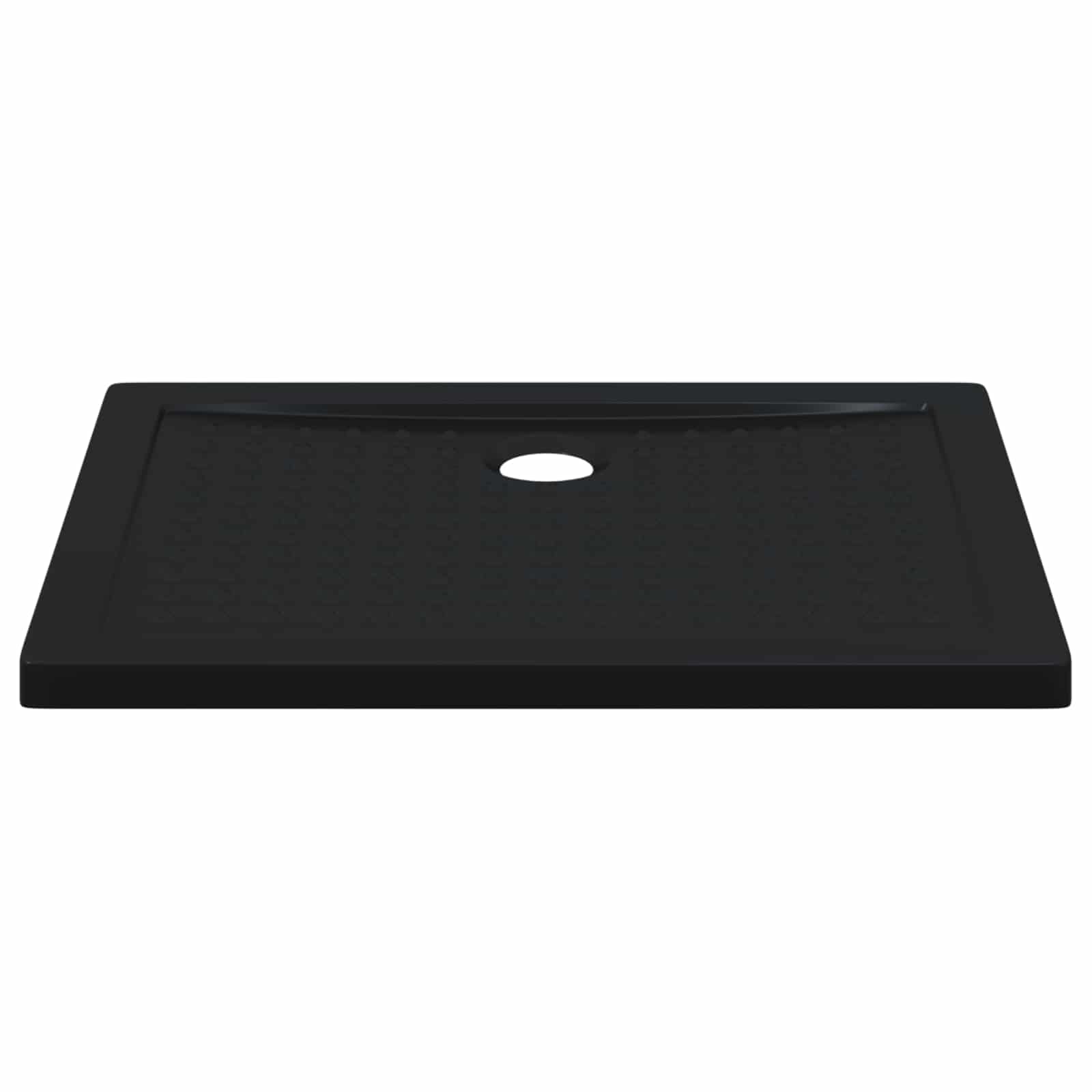Δίσκος Βάσης Ντους με Τρύπες 90 x 70 x 4 cm ABS Μαύρο