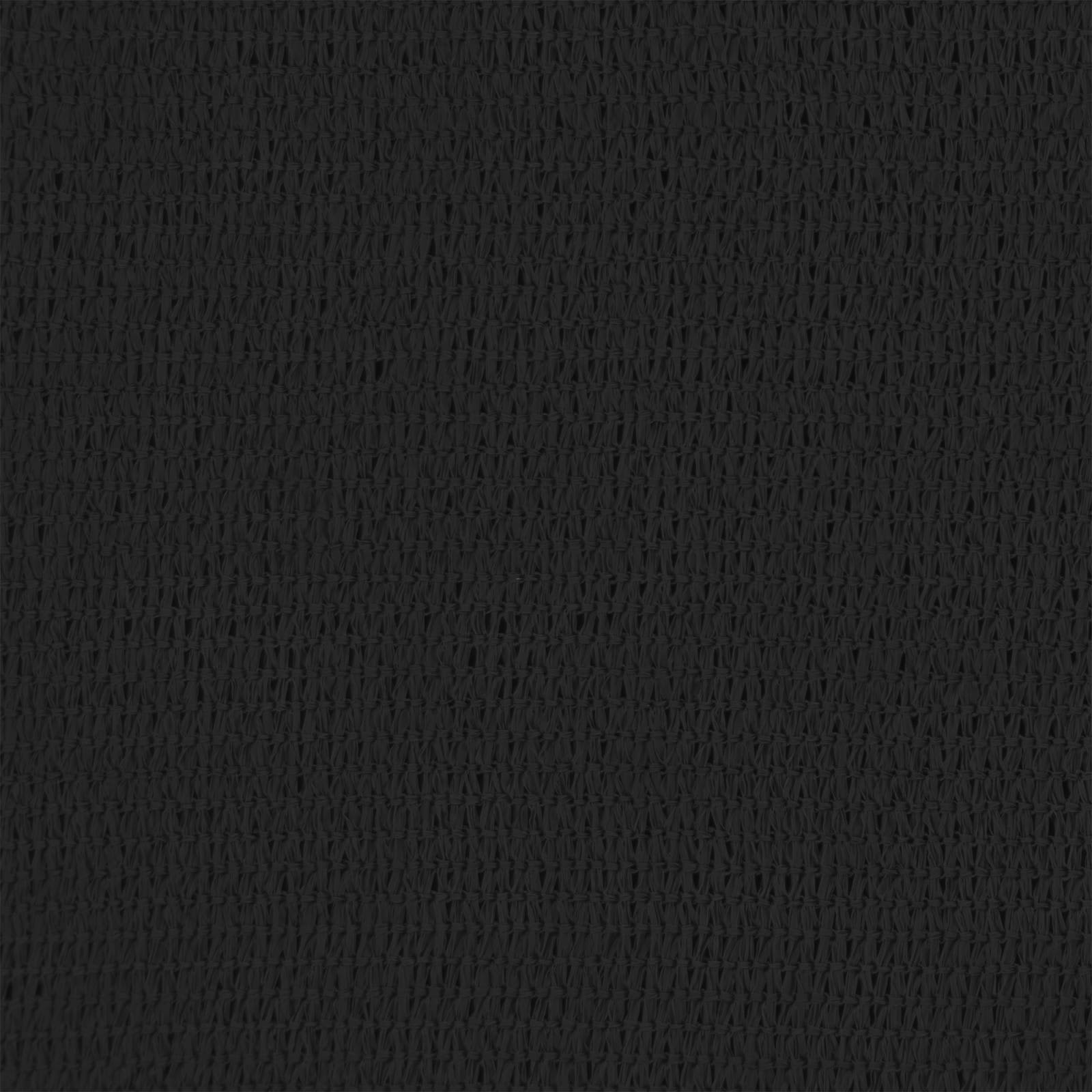 Οθόνη Μπαλκονιού Μαύρο 120 x 800 cm HDPE και Αλουμίνιο - Pakobazaar