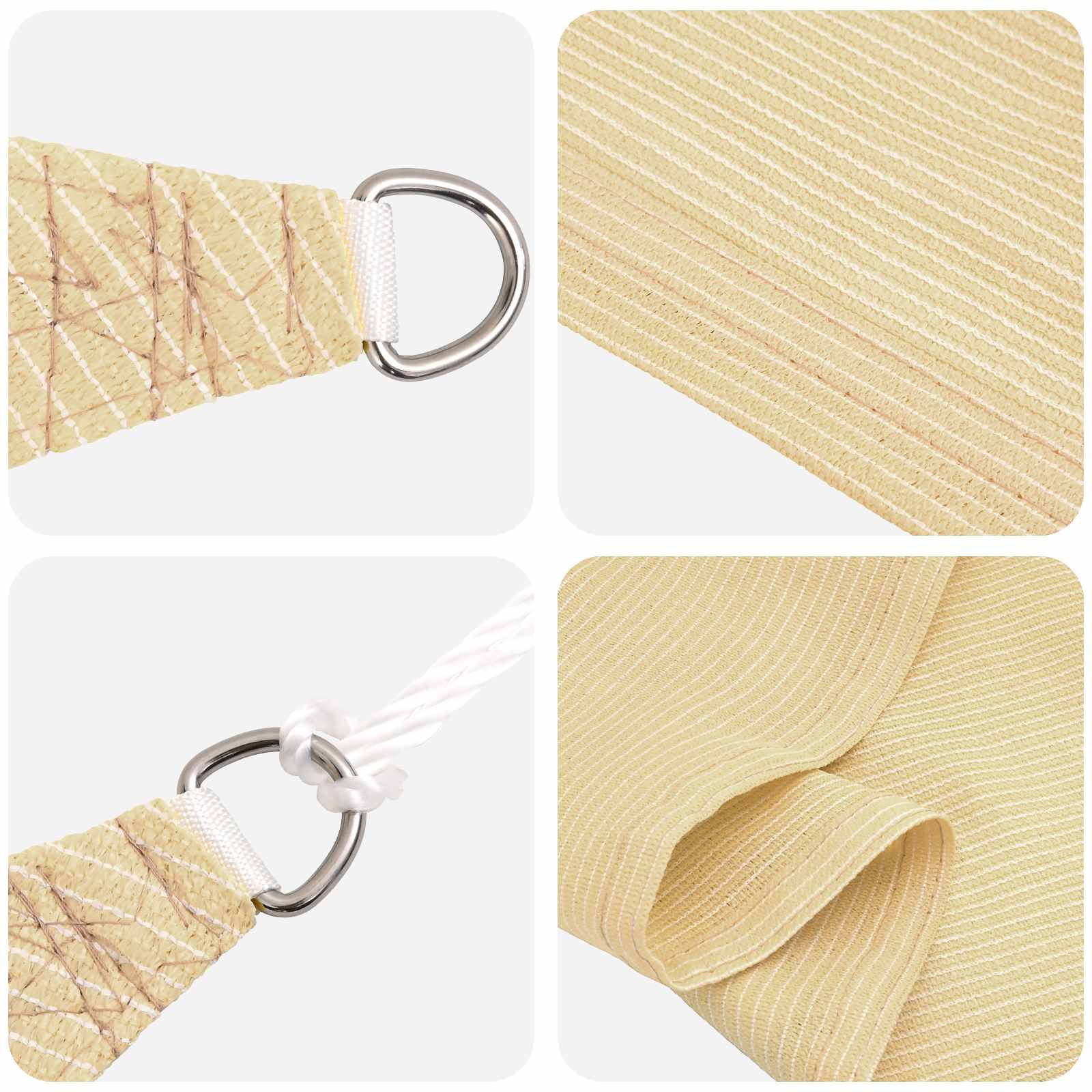 Ικανότητα Σκίασης Μπεζ 2,5 x 6 μ HDPE - Pakobazaar