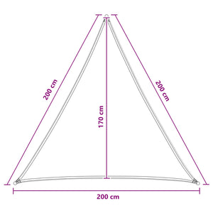 Ικανότητα Σκίασης Κόκκινο 2 x 2 x 2 m HDPE - Pakobazaar